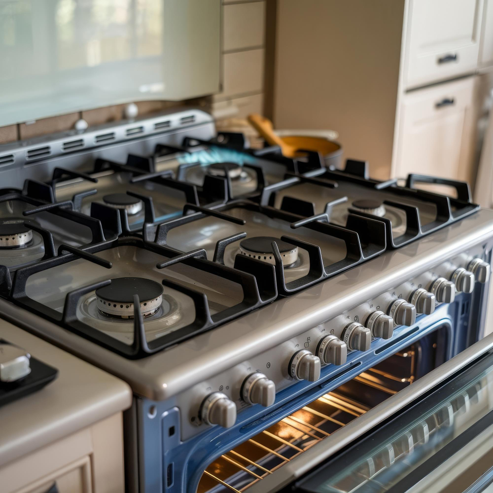 Cooktop repair service with burner replacement and safety inspection by Appliance Pro Dallas